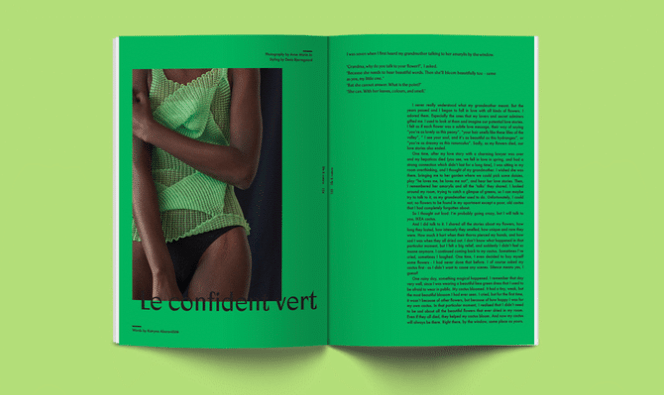 Sindroms magazine green