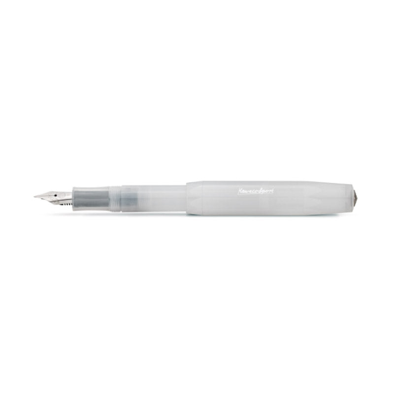 Penna stilografica Kaweco FROSTED SPORT bianca