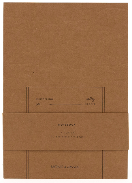 Notebook in cartoncino Monk & Anna - Kraft